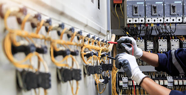 Professional Electrician technician working in New York Mills, MN